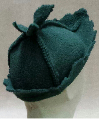 Green Leaf Elf Hat by Melinda Small Paterson